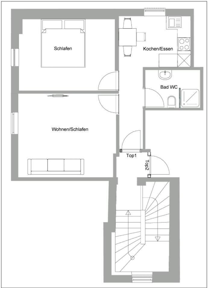 Idyllische Suite In Zentrumsnaehe Mit Parkplatz Top 1 غموندين المظهر الخارجي الصورة